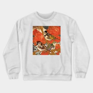 Morning Peonies Crewneck Sweatshirt